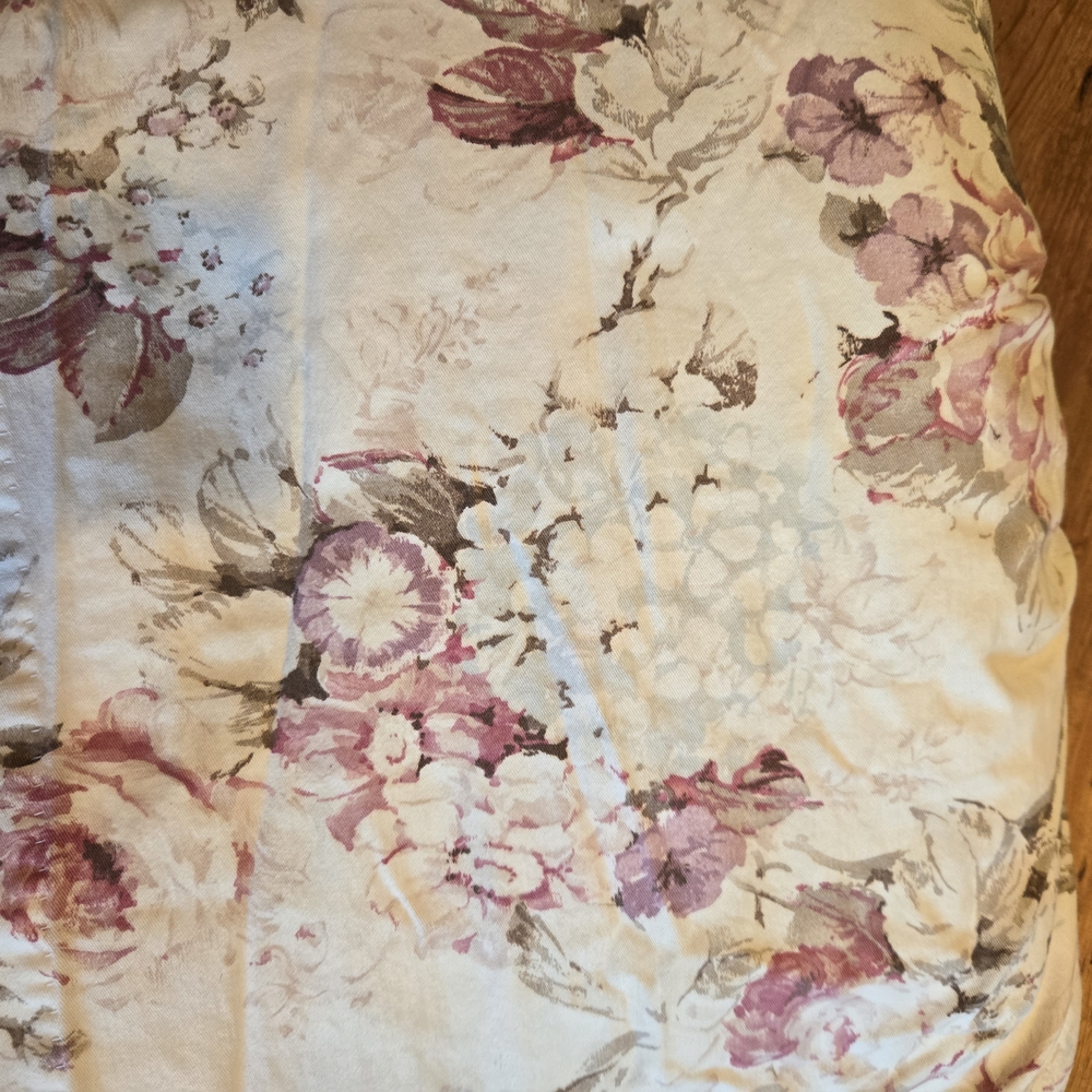 Custom Dust Ruffle And 3 Seperate Window Valances